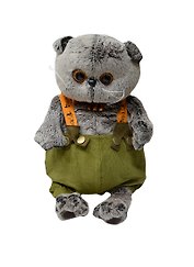 Мягкая игрушка Басик в штанах с подтяжками (30см) (Ks30-014)