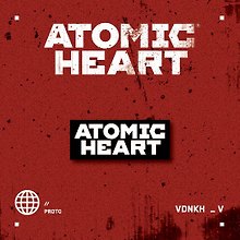 Значок «Atomic Heart», металл