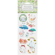 Наклейки Милый Слоник (AXC-005) (9*25)