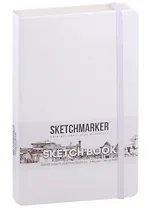 Скетчбук 13*21 80л "Sketchmarker" белый, нелинованн. 140г/м2, слоновая кость, тв.обл.
