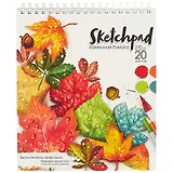 Скетчбук «Осенние листья», каменная бумага, 20 листов, А5