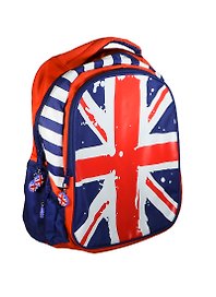 Рюкзак молодежный "British style" 30*42*16 см, 2 отделения, эргоном.спинка, Hatber