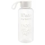 Бутылка с надписями 590мл (пластик) 12-07306-3740-1