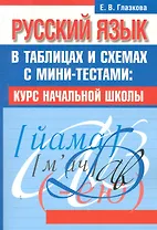 Русский язык в таблицах и схемах с мини-тестами: курс начальной школы