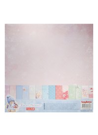 Набор бумаги д/скрапбукинга Зимняя ягодка (SCB220607500) (30,5х30,5см) (8л.) (190 гр/м) (упаковка