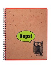 Тетрадь 80л кл. "Совы. Owls" гребень, офсет, выб.УФ-лак, Премьера