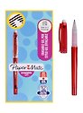 Ручка гелевая Paper Mate, Erasable, пиши-стирай красная