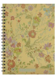 Тетрадь 100л кл. "Golden flower" карт.обл., спираль, Be Smart