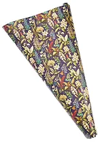 Бумага упаковочная 70*100см "цветы" инд.уп.