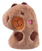 Мягкая игрушка Капибара с сердечком (18см) (S9111090) - 1
