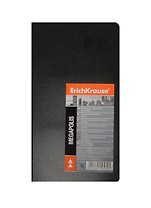 Визитница 96 карточек, пластиковая, черная, Erich Krause