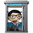Фигурка Funko POP! Deluxe DC Superman 2025 Superman w/Booth (Exc) (558) (Fun87186) - 1
