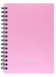 Записная книжка «Candy» А6, 80 листов в клетку, розовая, спираль, Erich Krause