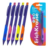 Карандаш механический 2,0мм "ErgoLine Kids Neon" ассорти, блистер, ErichKrause