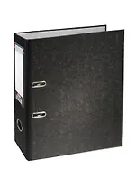 Папка архивная "Черный мрамор", А4, 70 мм, Hatber