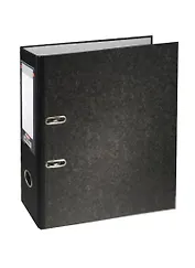 Папка архивная "Черный мрамор", А4, 70 мм, Hatber