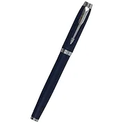Ручка-роллер Parker, IM Core Matte Blue CT F, подарочная черная