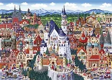 Пазл 1000К 39173 Clementoni Германия (69х50см) (коробка)