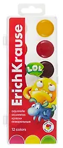Краски акварельные 12 цветов "Jolly Friends", Erich Krause