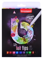 Фломастеры Bruynzeel, 12 цветов