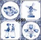 Наб. салф. для декупажа Голландия (6680/5340) (2шт) (упаковка)