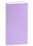 Книга для записей А5- 80л тчк. "Grace. Фиалковый" интегр.обл., иск.кожа, скругл.углы, ляссе - 0