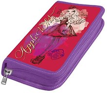 Пенал 2ств средн.Mattel Ever After High малин., без наполнения, 4250504