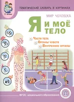 Тематический словарь в картинках Мир человека Я и мое тело... (мПрСчР) Козлова (ФГОС)