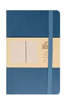 Книга для записей А6- 96л кл. "Joy Book. Таинственный океан" иск.кожа, тонир.блок, скругл.углы, ляссе, резинка, карман на задн.форзаце