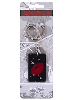 Брелок Аниме Японский зонтик и бабочки (акрил) (3х5)