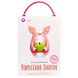 Набор для изготовления мягкой игрушки ТМ Малиновый Слон Поросёнок Лаврик ТК-006