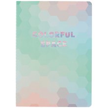 Тетрадь общая «Colorful space», 32 листа в клетку, В5, в ассортименте - Kairui