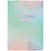 Тетрадь в клетку Kairui, Colorful space, B5, 32 листа, в ассортименте