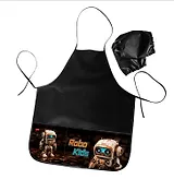 Фартук для труда "Робо" 53,5*44,5см, 2 кармана, нарукавники 