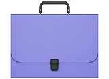 Портфель пластиковый "Matt Pastel" 372*252*42, фиолетовый, ErichKrause