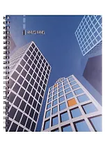 Тетрадь в клетку Unnika, "Мегаполис (графика)", 96 листов, в ассортименте