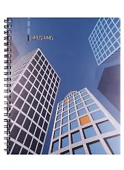 Тетрадь в клетку Unnika, "Мегаполис (графика)", 96 листов, в ассортименте