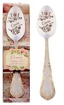 Ложка чайная в подарочной коробке Ольга (3х15) (615181)