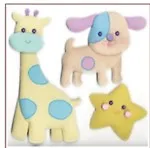 Наклейки, DECORETTO, Наклейки для дома,"Игрушки-наклейки "Животные" BF 8012