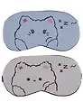 Набор Маска для сна Kawaii Котик (12-37395-22-25)+Маска для сна Kawaii Мишка (12-37395-S50)