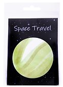 Блок бумаги самоклеящийся 70*70мм "Spase Travel", ассорти, инд.уп. - 0