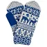 Сувенир, Варежки Олени синие р.20 - 0