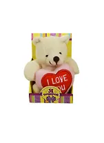 Мягкая игрушка в коробочке Мишка с сердечком (12см) (332768) (Сима-ленд)