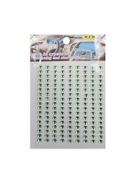 Стразы отдельные круглые малые Say it in crystals (1461-9/1) (зеленые) (упаковка)