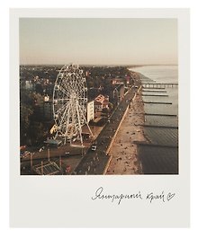 Открытка, одинарная,  Калининград. Колесо обозрения