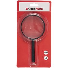 Лупа 5-кратная, 80 мм, GoodMark