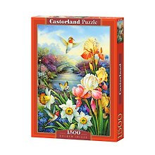 Пазл «Золотые ирисы» 1500 элементов, Castorland