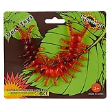 Лизун Насекомые цветные прозрачные в ассортименте, подложка , 15 см