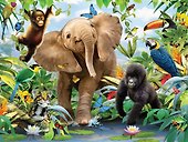 Пазл 100 Super 3D Kids Юниоры (31х23) (5+) (13524) (коробка) - 2