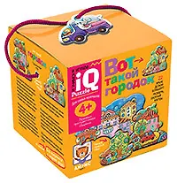Настольная игра «Вот такой городок» развивающая, Айрис